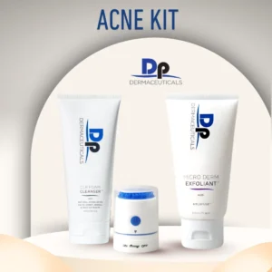 DP Dermaceuticals Kit curatare si exfoliere ten gras / acneic + Oscisonic cadou