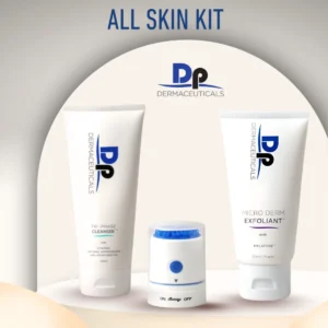 DP Dermaceuticals All Skin – Kit curatare si exfoliere + Oscisonic cadou