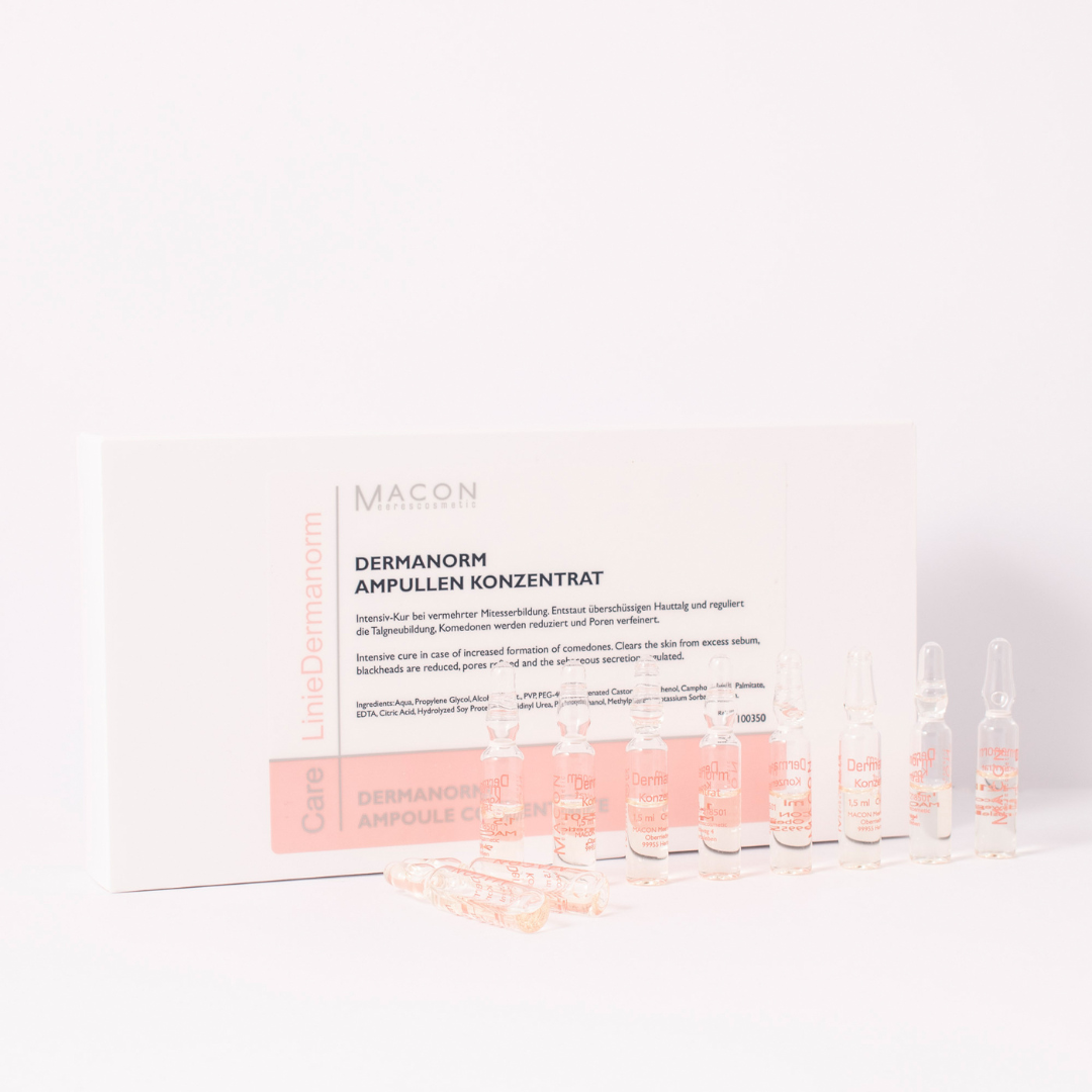 Untitled-design-2023-01-08T200718.384 Set 7 fiole MACON Dermanorm Concentrat pentru tratarea tenului gras si acneic.