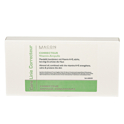 Set 7 fiole MACON Correcteur Olive pentru nutritie si anti-aging cu ulei de masline.