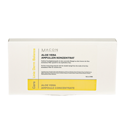 Set fiole MACON Derm Balance pentru calmarea si reechilibrarea tenului sensibil.