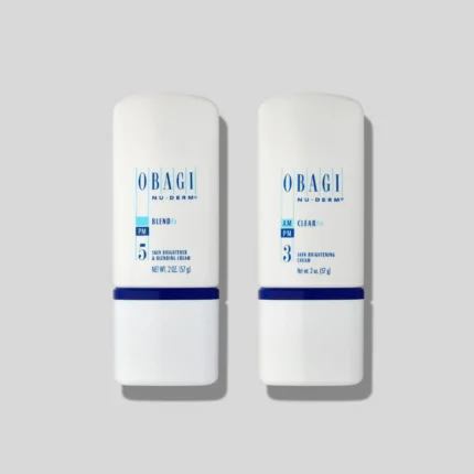 Set de 3 produse Obagi Nu-Derm Fx pentru tratarea hiperpigmentarii si exfolierea tenului normal-uscat.