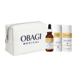 Set Obagi-C Fx pentru ten normal si uscat cu Vitamina C, Arbutina si lotiune exfolianta.